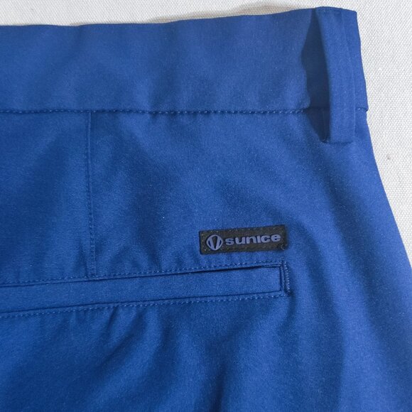 Sunice performance pants modern straight men's 36X32 blue colour elastic waist - Picture 5 of 12